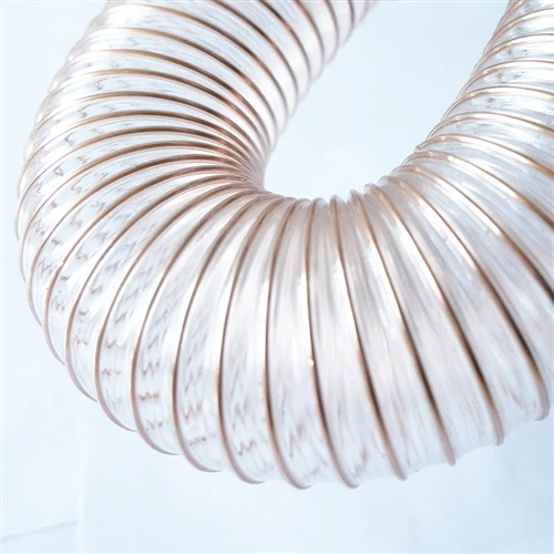 ¿Por qué la manguera en espiral de alambre de acero utiliza una estructura de...